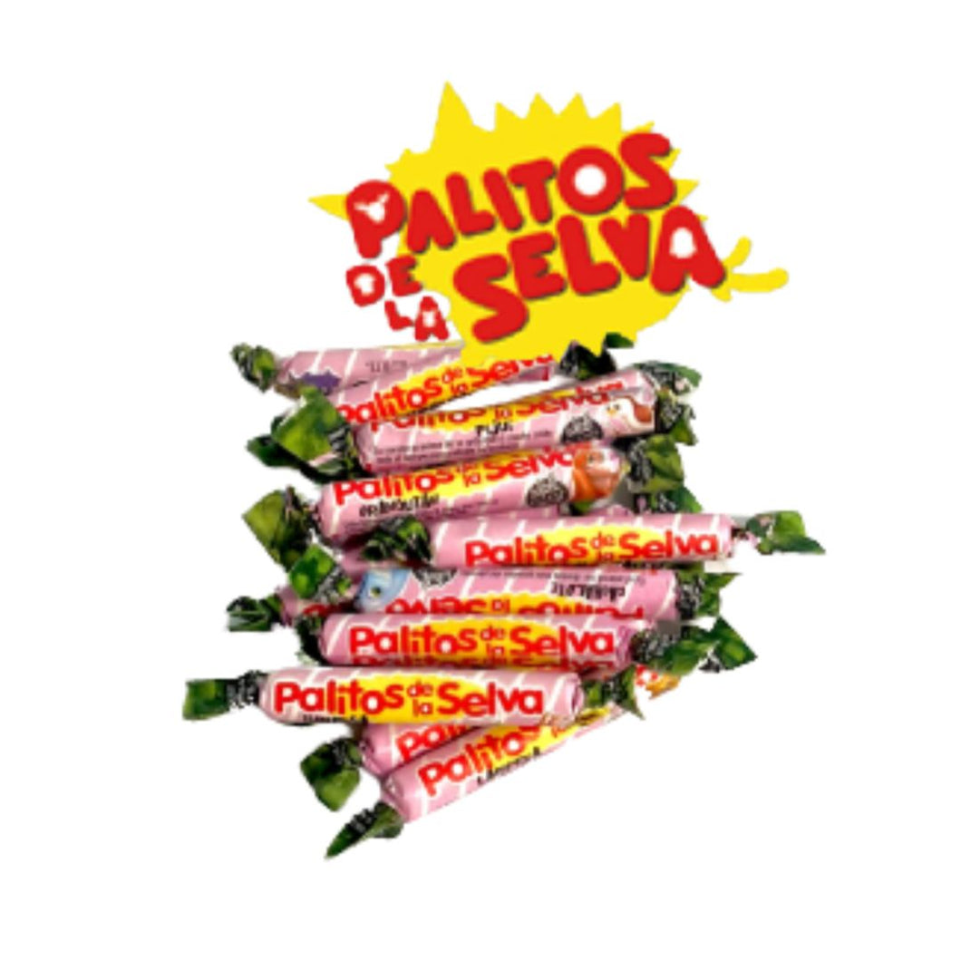 Bonbons Bâtons de la jungle - 60 unités