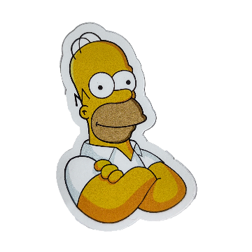 Autocollant Homer Simpson